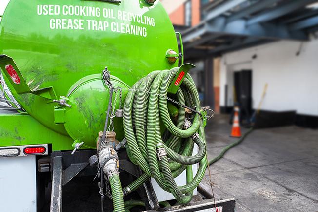 Grease Trap Cleaning of Hollister office